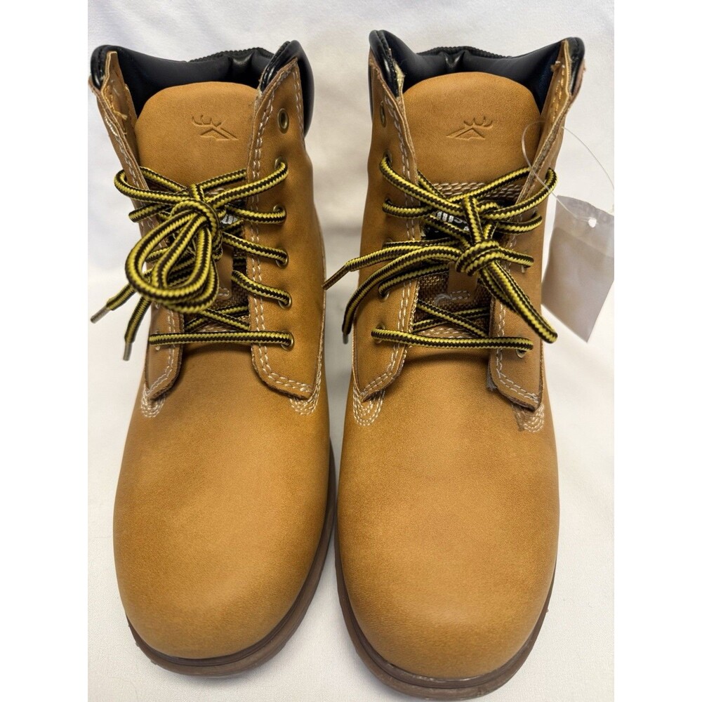 Deer Stags Little & Big Kid Boys Mak2 Waterproof Hiking Work Boots SZ 4M New - Picture 2 of 10